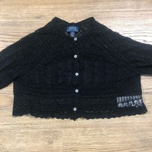 Lace Button Up